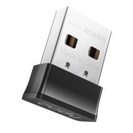 Cudy WU650 Adaptador USB Wi-Fi de Doble Banda de 650 Mbps