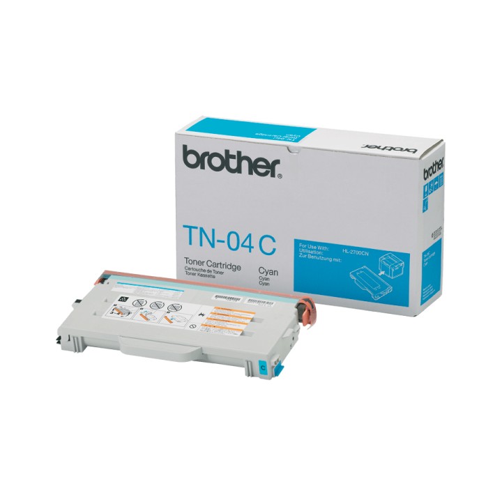 Toner BROTHER Laser Cian 6600 páginas (TN-04C)