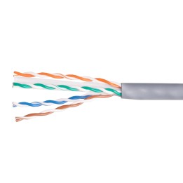 Cable EQUIP Cat.6 U/UTP AWG23 100m Gris (EQ404531)