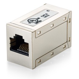 Conector EQUIP RJ45/H a RJ45/H Cat6 Metálico (EQ121169)