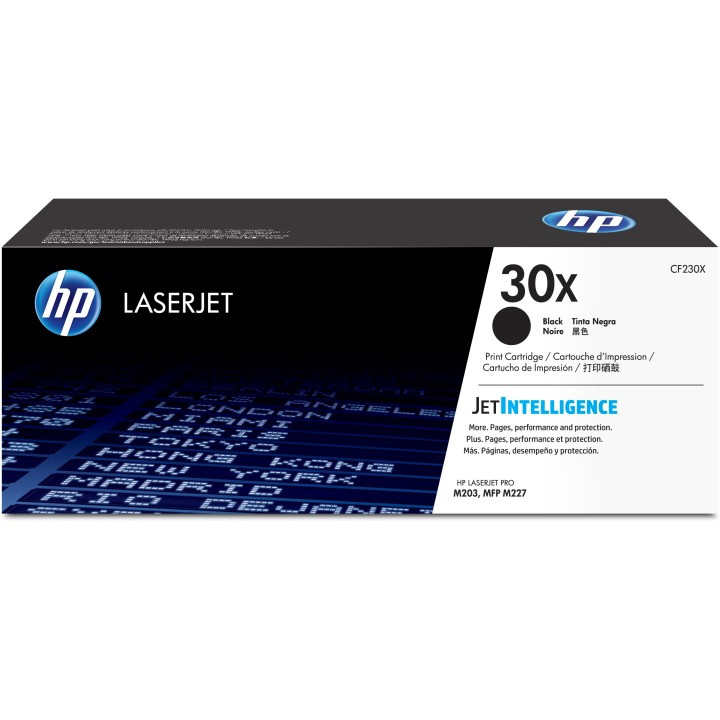 Toner HP LaserJet Pro 30X Negro 3500 páginas (CF230X)