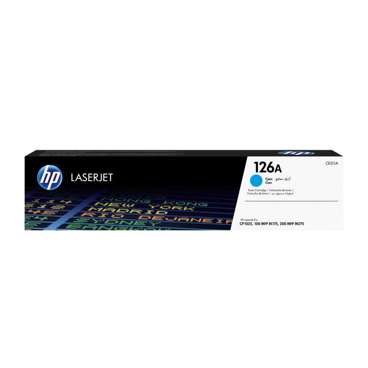 Toner HP LaserJet Pro 126A Cian 1000 páginas (CE311A)