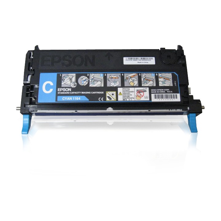 Toner Epson AcuLaser C2800 Cian 2000 pág (C13S051164)