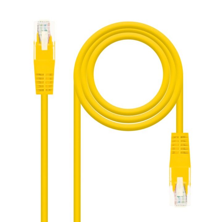 Nanocable RJ45 Cat6 UTP AWG24 2m Amarillo(10.20.0402-Y)