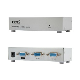 Splitter Nanocable 2xVGA Out Plata (10.25.0002)