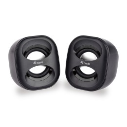 Altavoces EQUIP Life 2.0 6W 3.5mm USB Negro (EQ245330)