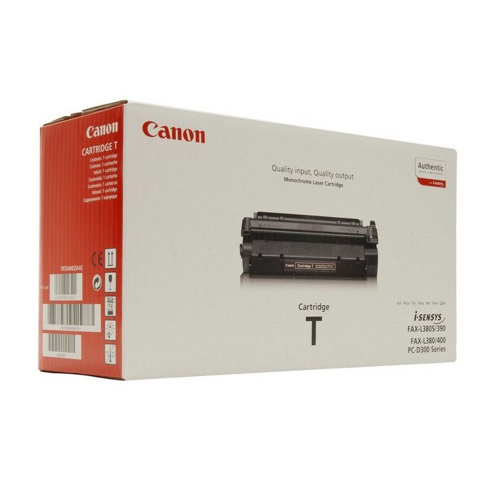 Toner Canon Laser T Negro 3500 páginas (7833A002)