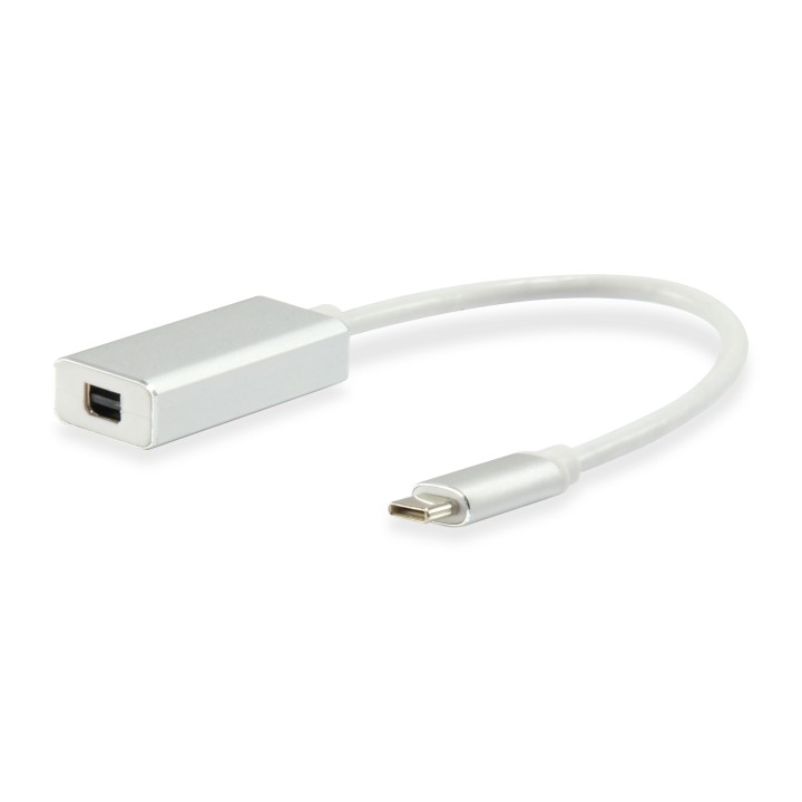 Cable EQUIP USB-C/M a Mini DP/H 0.15m Blanco (EQ133457)