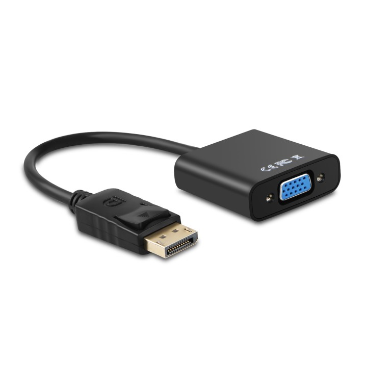 Cable AISENS DP/M a VGA/H 15cm Negro (A125-0367)