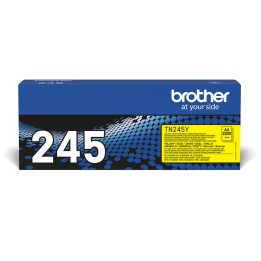 Toner BROTHER Impresión LED Amarillo 2200 pág (TN-245Y)