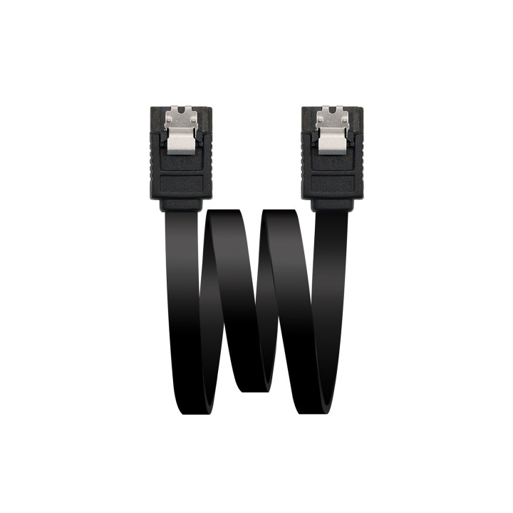 Nanocable SATA3/M a SATA3/M 0.5m Negro (10.18.1001-BK)