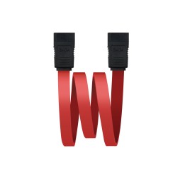 Nanocable SATA2/M a SATA2/M 0.5m Negro/Rojo(10.18.0101)