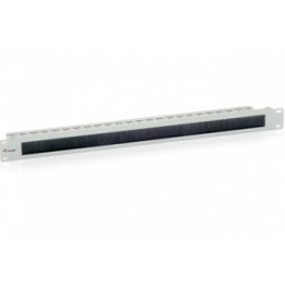Patch Panel EQUIP Cepillo/Soporte 1U Negro (EQ327411)