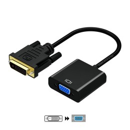 Cable AISENS DVI-D/M a VGA/H 10cm Negro (A147-0352)