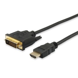 Cable EQUIP HDMI/M a DVI-D/M 3m Negro (EQ119323)
