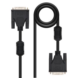 Nanocable DVI/M a DVI/M 1.8m Negro (10.15.0802)