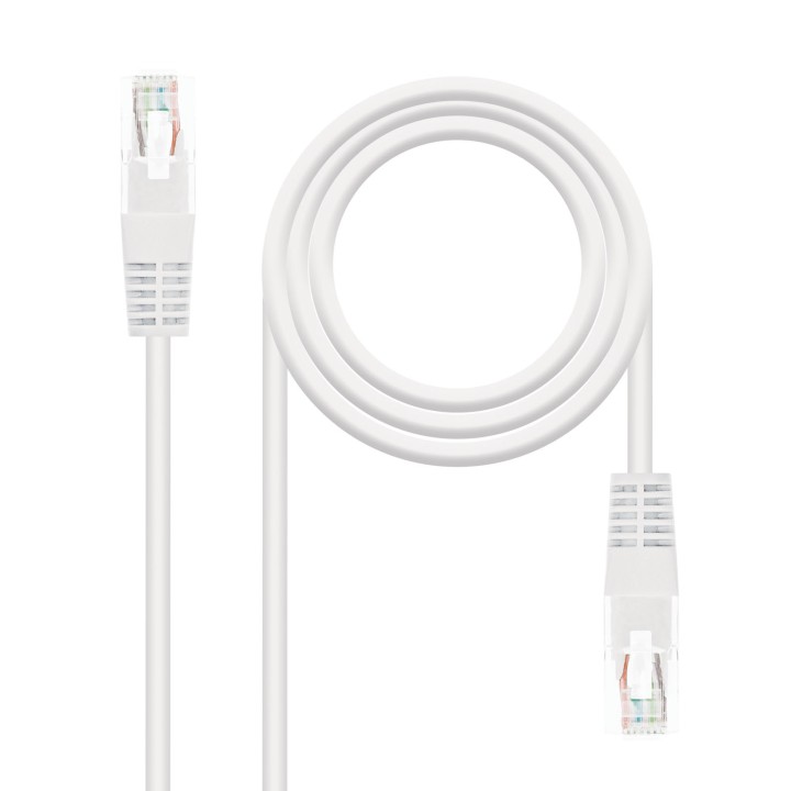 Nanocable RJ45 Cat.6 UTP AWG24 3m Blanco (10.20.0403-W)