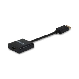 Cable EQUIP DP/M a HDMI/H 0.2m Negro (EQ133438)