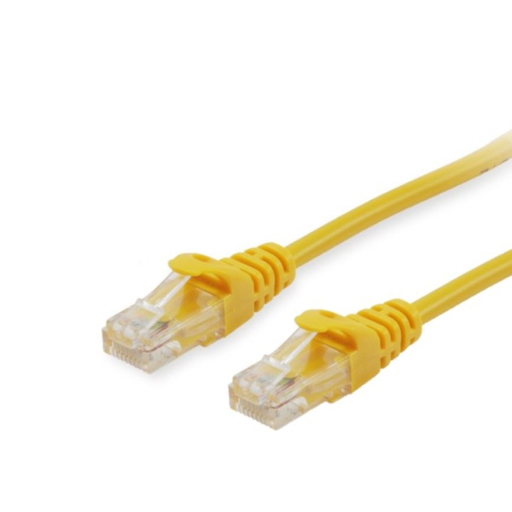 Latiguillo EQUIP Cat.6 U/UTP 1m Amarillo (EQ625460)