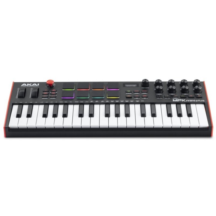 AKAI Professional MPK Mini Plus Controlador de Teclado MIDI USB 37 Teclas Negro