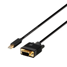 Cable AISENS Mini DP/M a VGA/M 2m Negro (A125-0362)