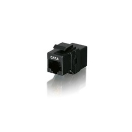 Conector EQUIP RJ45/H Cat.6 Kit 8 Negro (EQ125579)