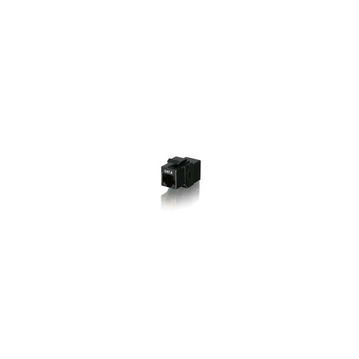 Conector EQUIP RJ45/H Cat.6 Kit 8 Negro (EQ125579)
