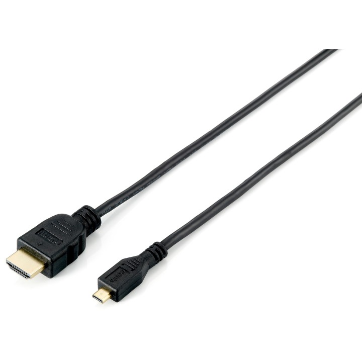 Cable EQUIP HDMI A/M a HDMI D/M 1m Negro (EQ119309)
