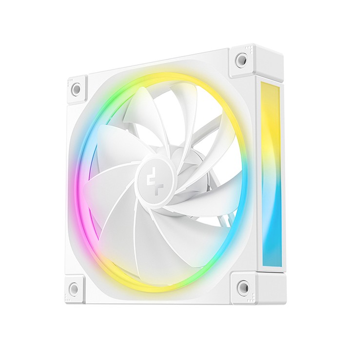 Refrigeración Aire DeepCool ARGB Universal 120mm FL12R WH-3 IN 1 Pack 3 Blancos PWM