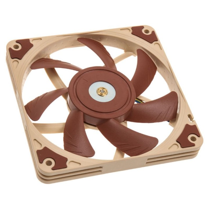 Refrigeración Aire Noctua 120mm NF-A12x15 FLX Baja Sonoridad Ultra Slim Adaptadores Velocidad