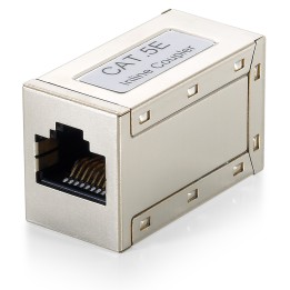 Conector EQUIP RJ45/H a RJ45/H Cat5e Blanco (EQ221159)