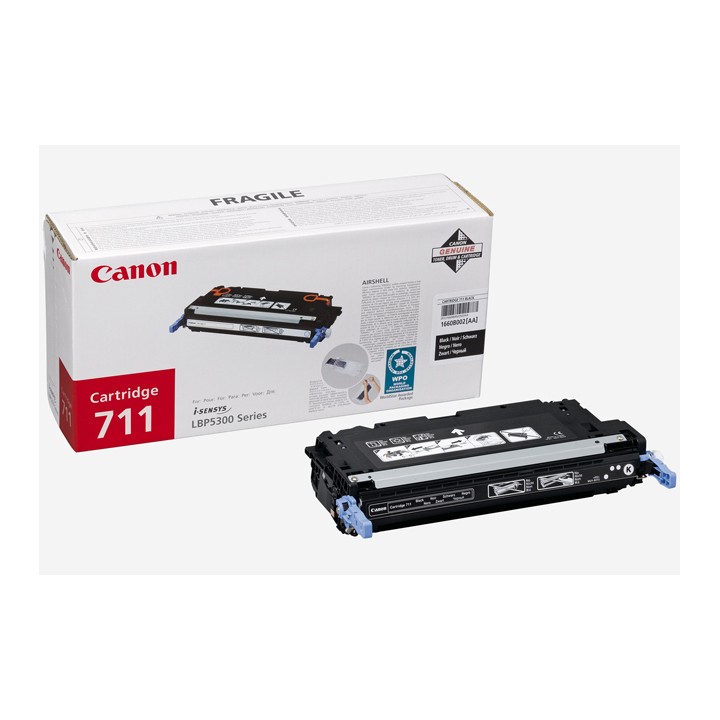 Toner Canon Laser 711 Negro 6000 páginas (1660B002AA)