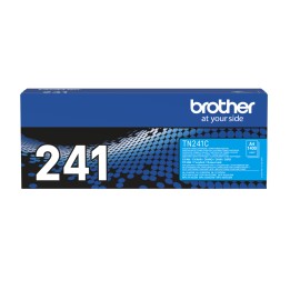 Toner BROTHER Impresión LED Cian 1400 páginas (TN-241C)