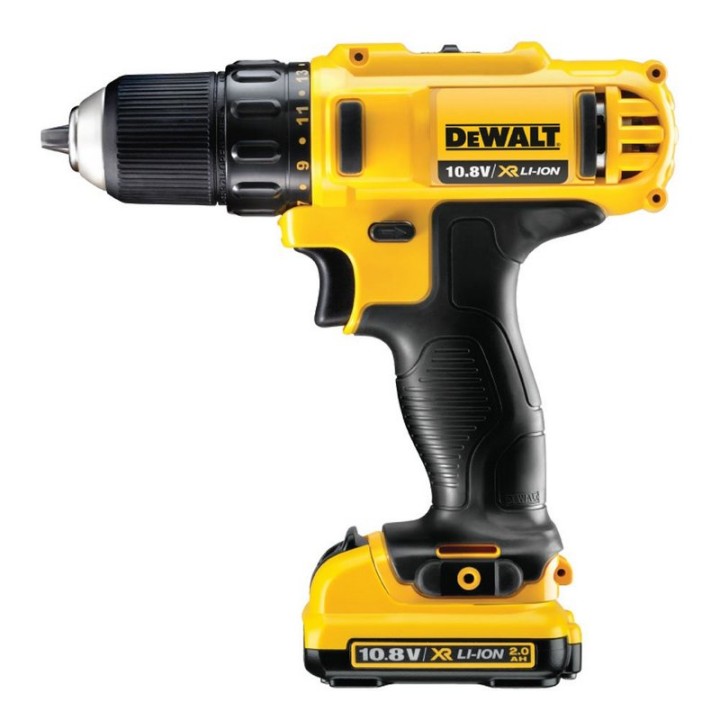 DeWalt DCD710D2-QW Taladro Atornillador + 2 Baterías