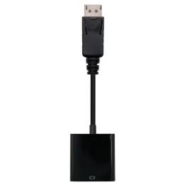 Nanocable DP/M a VGA/H 15cm Negro (10.16.0602)