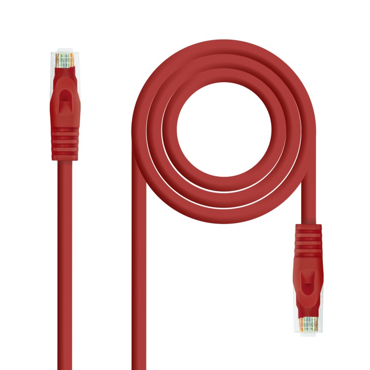Nanocable RJ45 Cat.6A UTP AWG24 2m Rojo (10.20.1802-R)