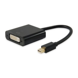 Adaptador EQUIP Mini DP/M a DVI-I/H Negro (EQ133433)