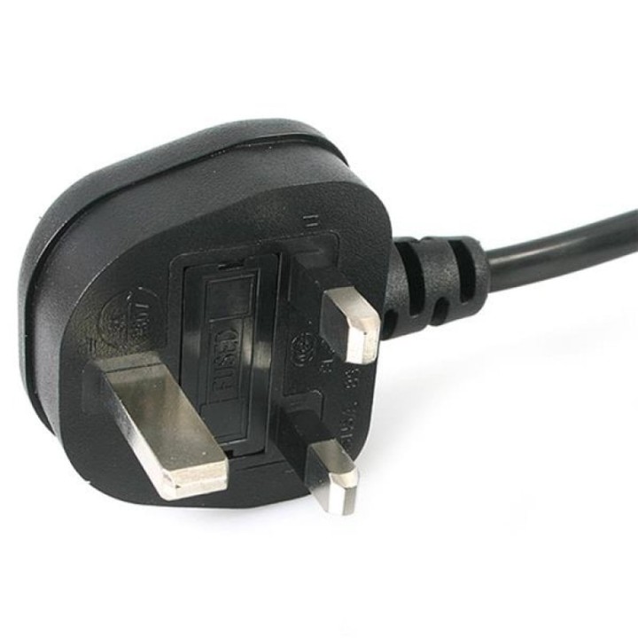 StarTech Cable Estandar Britanico BS1363 a C5 Trebol 1m