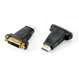 Adaptador EQUIP HDMI/M a DVI/H Negro (EQ118909)