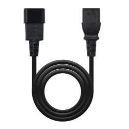 Nanocable C14/M a C13/H 1.5m Negro (10.22.0202)