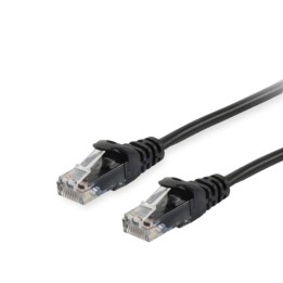 Cable EQUIP RJ45 Cat.6 U/UTP 3m Negro (EQ625452)