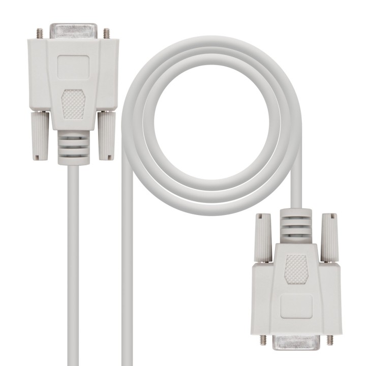 Nanocable DB9/H a DB9/H 1.8m Beige (10.14.0602)