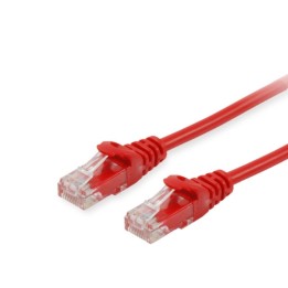 Cable EQUIP RJ45 Cat.6 U/UTP 1m Rojo (EQ625420)