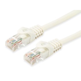 Latiguillo EQUIP Cat.6a U/UTP 15m Blanco (EQ603008)