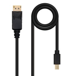 Nanocable MiniDP/M a DP/M 2m Negro (10.15.2402)