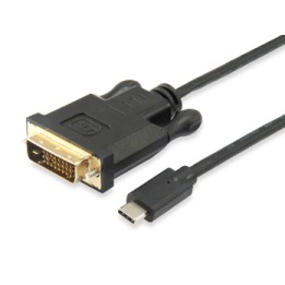 Cable EQUIP USB-C macho a DP DVI 24+1 1.8m (EQ133468)