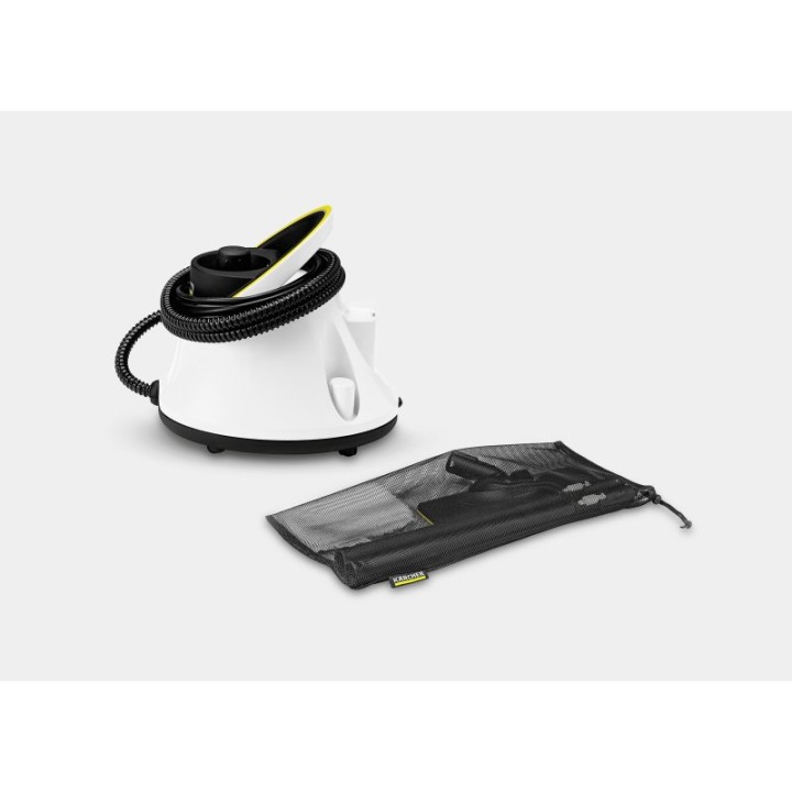 Kärcher SC 2 Deluxe Limpiadora a Vapor con Anillo LED 1L 1500 W Negro/Blanco