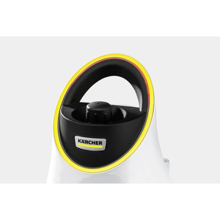 Kärcher SC 2 Deluxe Limpiadora a Vapor con Anillo LED 1L 1500 W Negro/Blanco