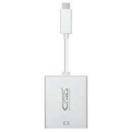 Nanocable USB-C 3.0/M a DP/H 15cm Blanco (10.16.4104)
