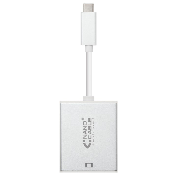 Nanocable USB-C 3.0/M a DP/H 15cm Blanco (10.16.4104)
